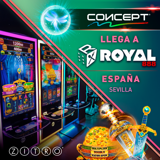 Salón Royal 888 Sevilla se renueva con la innovación de Zitro CONCEPT