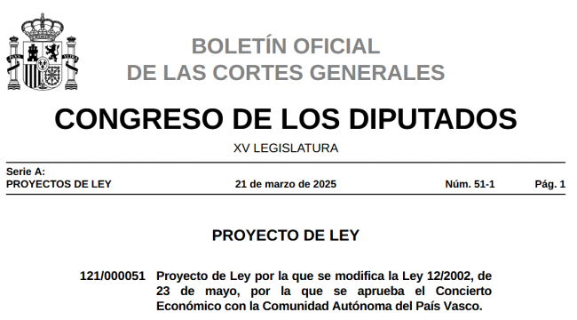 España refuerza la regulación fiscal del juego en el País Vasco con nuevas modificaciones al Concierto Económico