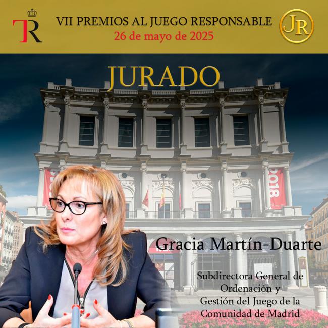 Martín-Duarte Refuerza el Jurado de los Premios al Juego Responsable en el Teatro Real