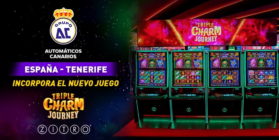 Triple Charm Journey Llega a Automáticos Canarios Tenerife: Innovación de Zitro