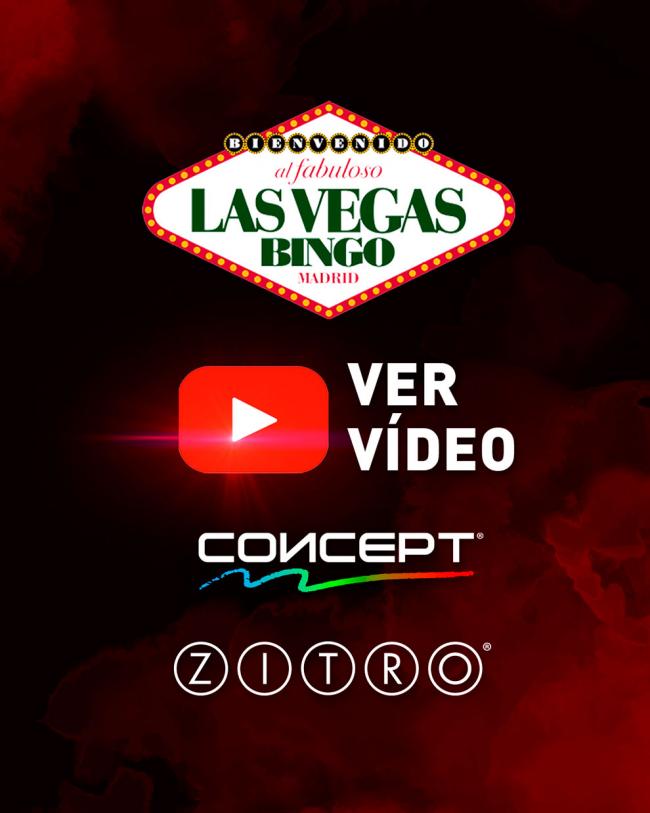 CONCEPT de Zitro arrasa en Bingo Las Vegas: Vídeo exclusivo y éxito rotundo