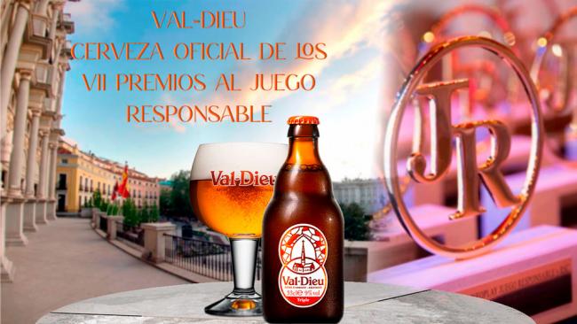 La prestigiosa cerveza belga Val-Dieu será la bebida oficial de los VII Premios al Juego Responsable y RSC en el Teatro Real.