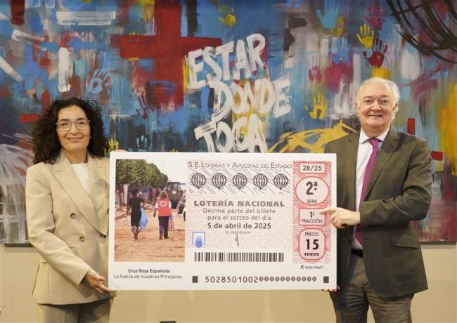 Loterías y Cruz Roja presentan el Sorteo Extraordinario 