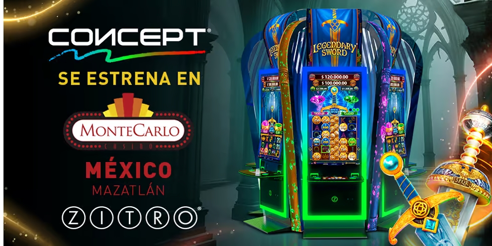 MONTECARLO CASINO EN MÉXICO REVOLUCIONA SU OFERTA DE JUEGO CON CONCEPT
