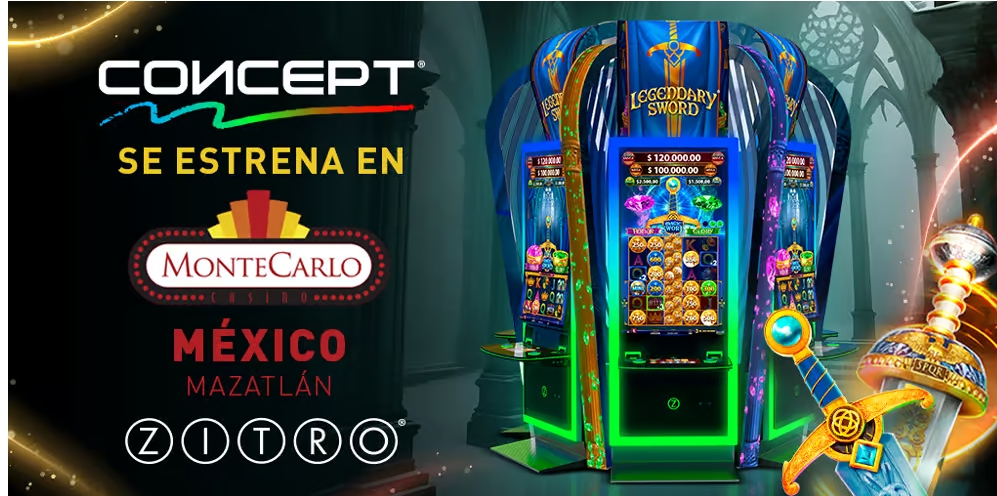 MONTECARLO CASINO EN MÉXICO REVOLUCIONA SU OFERTA DE JUEGO CON CONCEPT