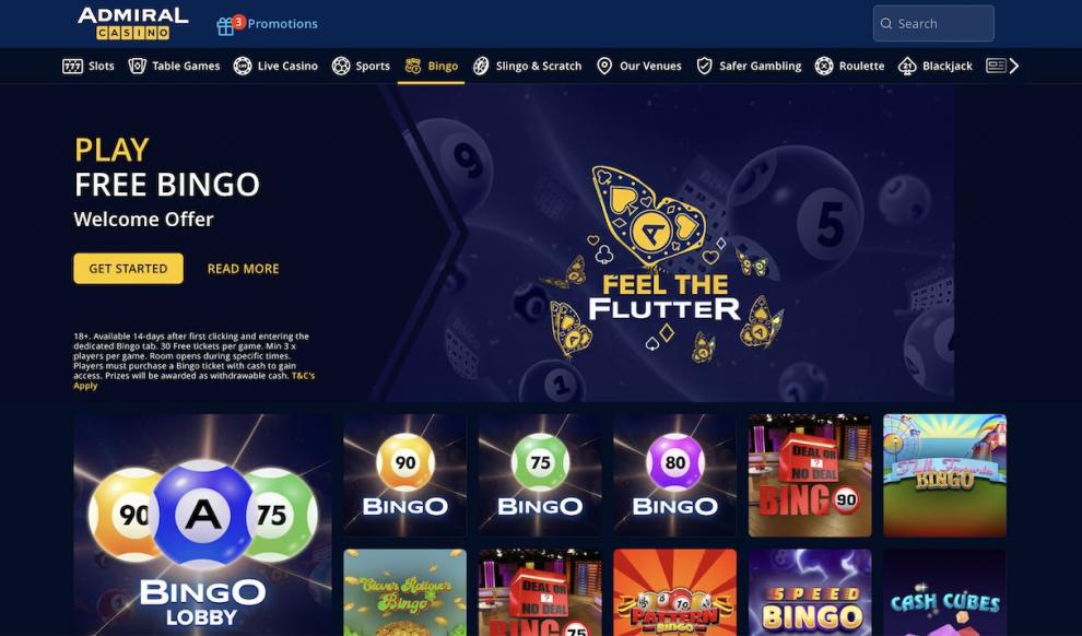 Playtech y Greentube se alían para lanzar el Bingo de Admiral Casino en el Reino Unido