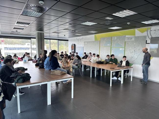 RETABET recibe a alumnos de Business Analytics de Mondragón Unibertsitatea