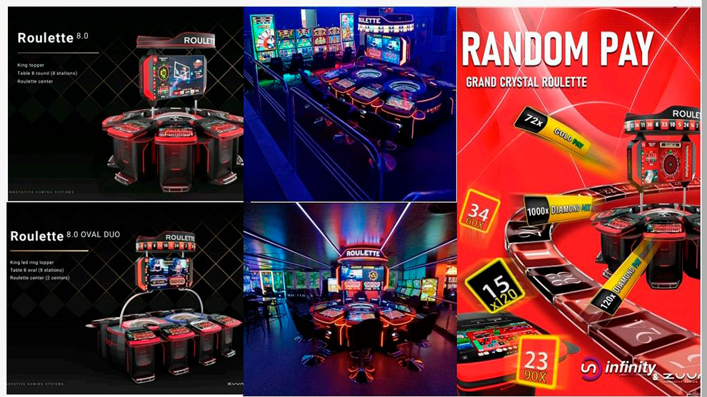 TODOS LOS DETALLES DE ZUUM GRAND CRYSTAL 2 PREMIUM
La Ruleta de INFINITY con Multiplicador Random Pay