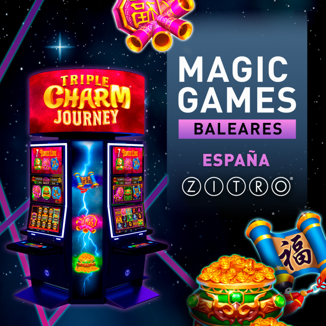 Triple Charm Journey revoluciona Magic Games en Baleares | Zitro