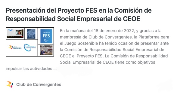 CEOE potencia la visibilidad de la RSE en el sector del juego con la publicación de la memoria de actividades 2023-2024