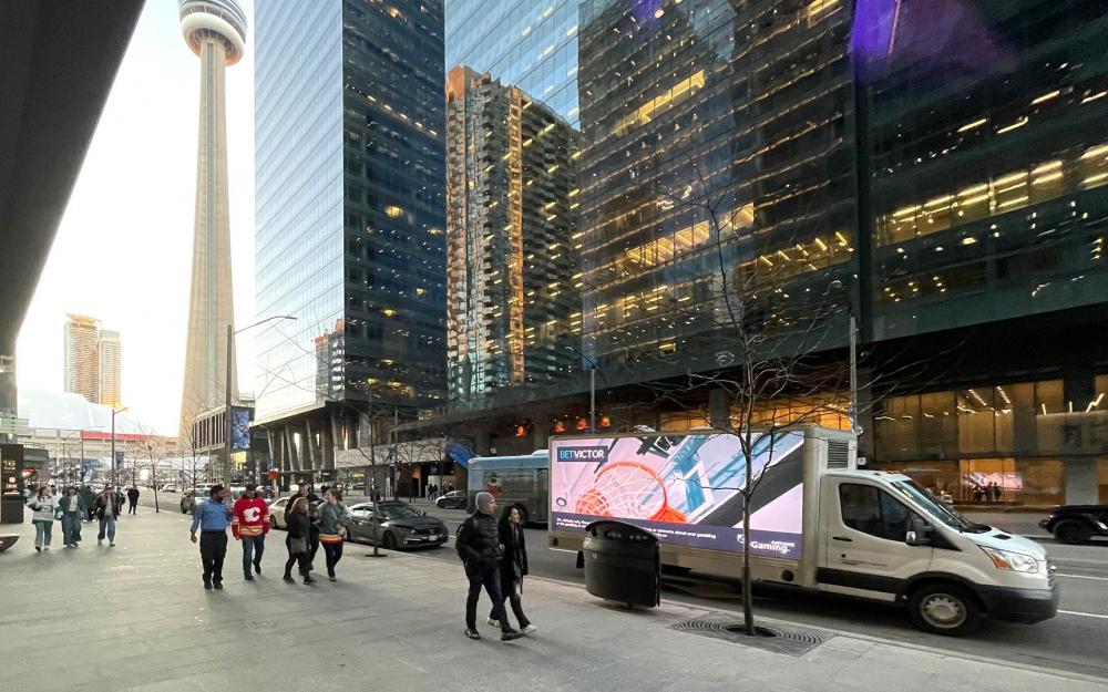 BVGroup despliega camiones en apoyo a la Campaña del Consejo Nacional sobre el uso del Juego Problemático en Canadá