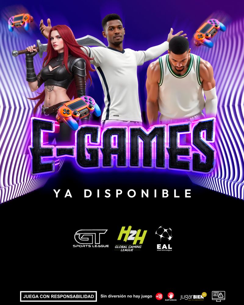 Apuestas de Andalucía lanza nuevas opciones de Apuestas para eFútbol y eBasket