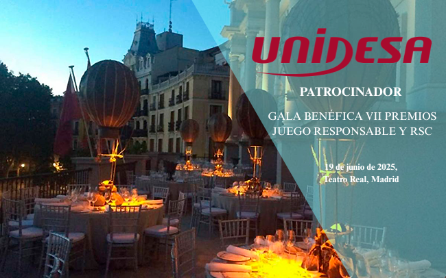 Unidesa patrocina los VII Premios al Juego Responsable en el Teatro Real