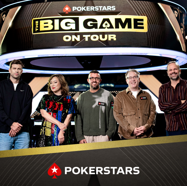 PokerStars estrena la temporada 2 de Big Game on Tour el 24 de mayo con estrellas internacionales