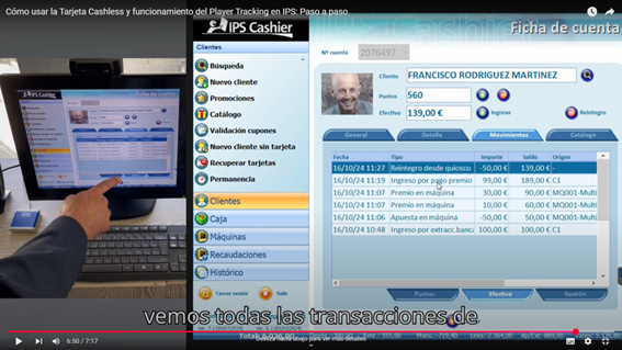 IPS lanza solución Cashless y Player Tracking para salones