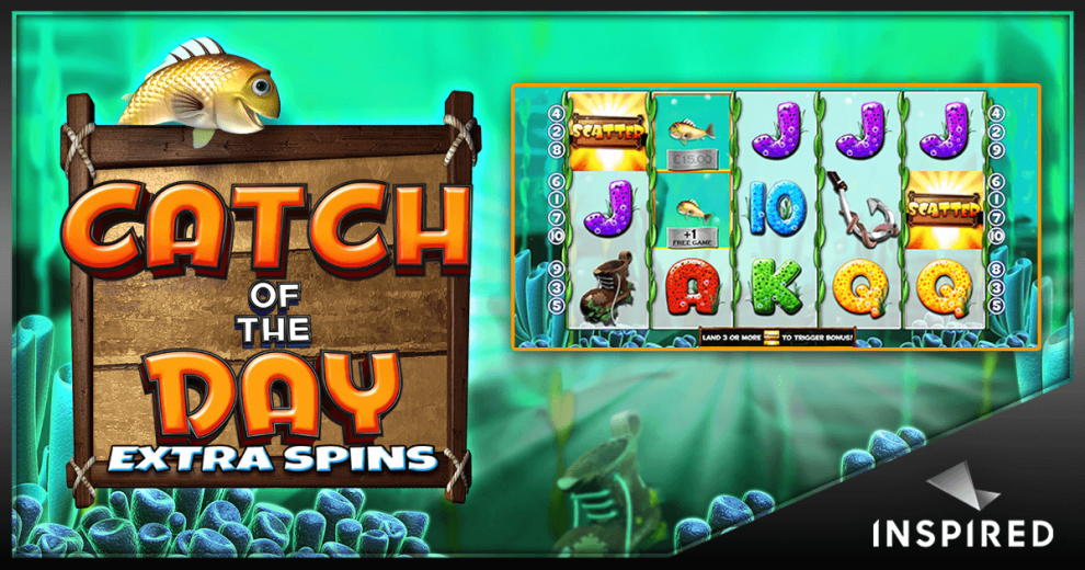 Inspired lanza Catch of the Day Extra Spins™, la nueva entrega de su exitosa saga de slots de pesca