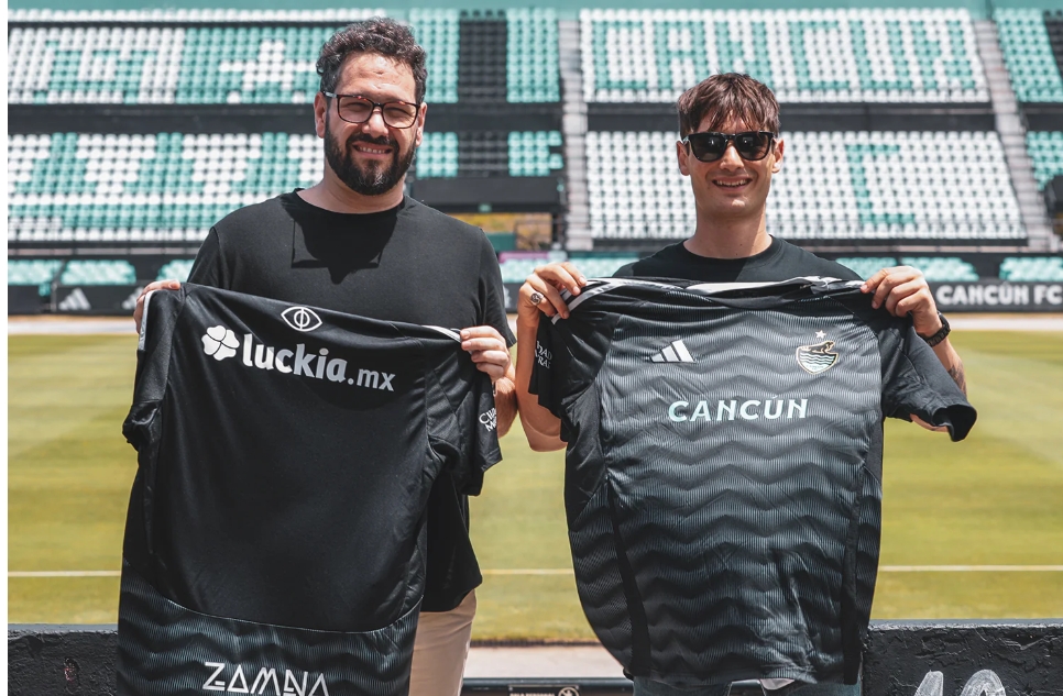 Cancún FC presenta a Luckia como su patrocinador oficial en México