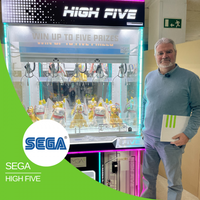 MGA presenta High Five: la grúa de cinco garras ya está aquí