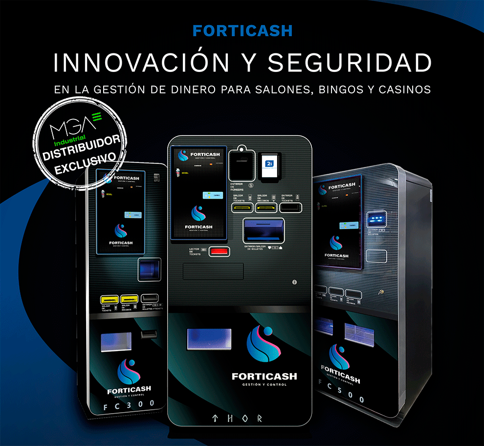 MGA Industrial marca la diferencia: Forticash triunfa con tres modelos que se adaptan a todo