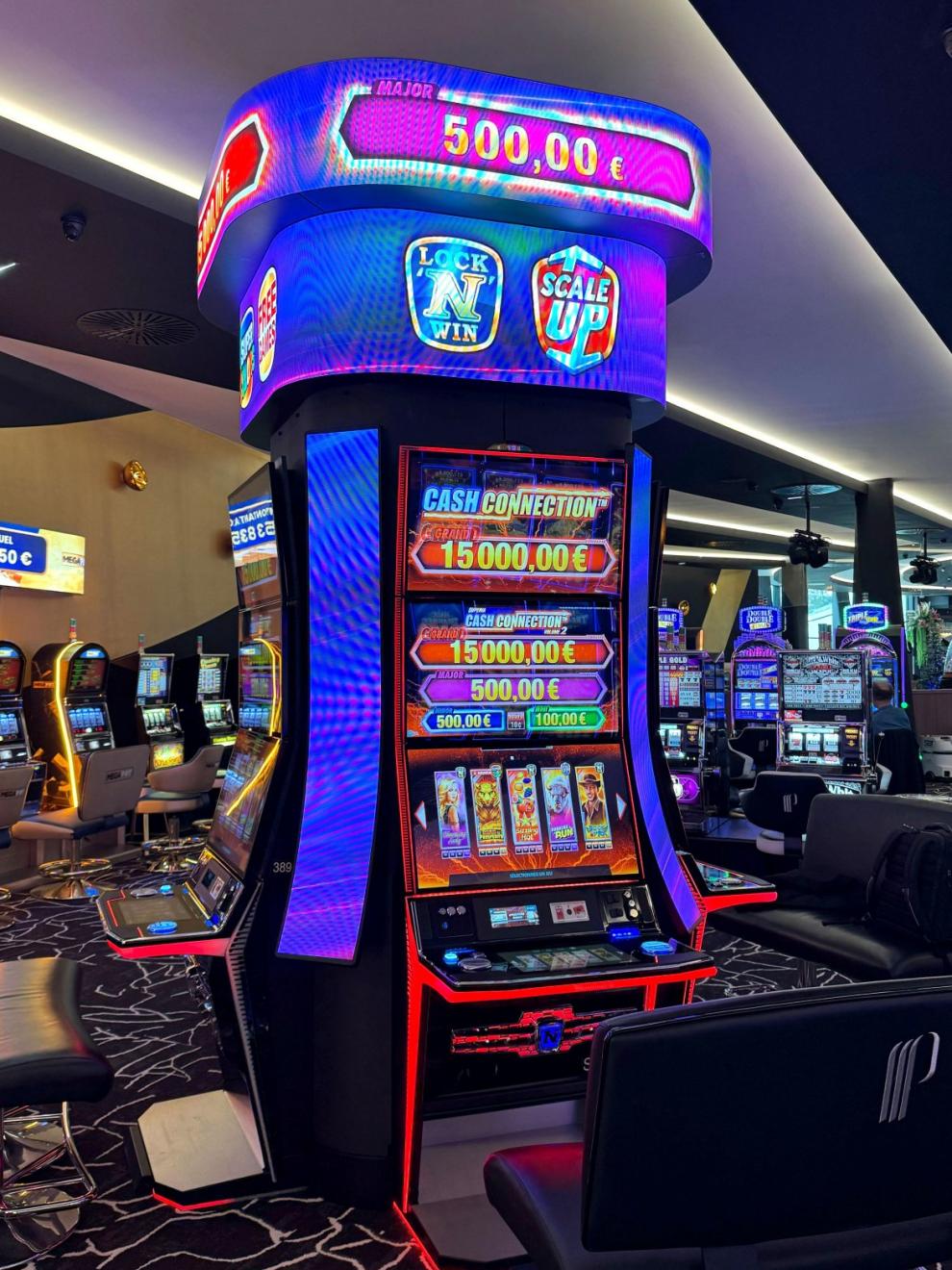NOVOMATIC estrena el poderoso SAPPHIRE PACKAGE en el Casino Partouche d'Annemasse en Francia