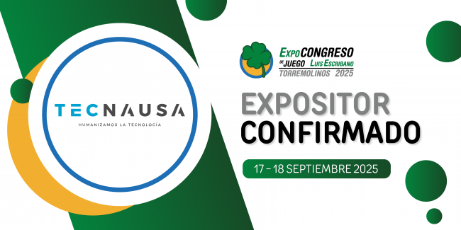 TECNAUSA, primer expositor del ExpoCongreso de Juego 2025
