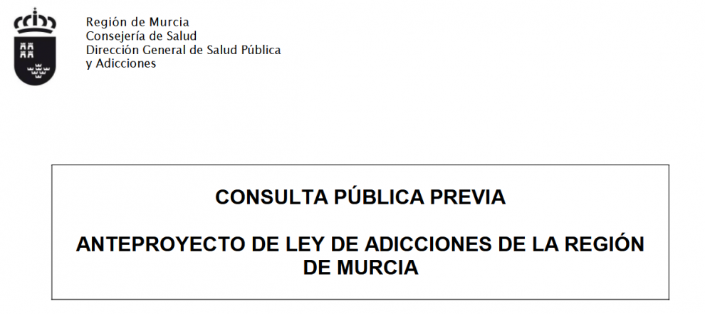 Un Anteproyecto de Ley de Murcia aborda el uso problemático del Juego Online