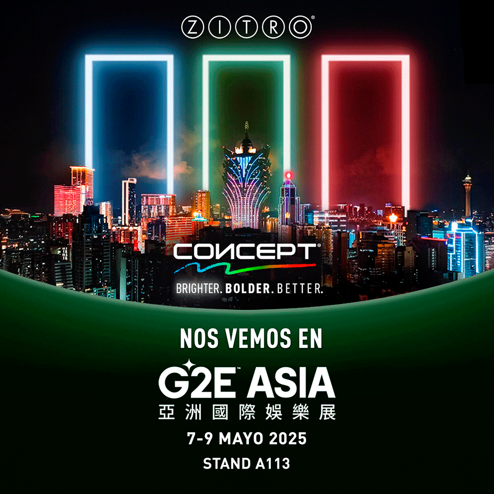 ZITRO PRESENTARÁ SU NUEVA LÍNEA DE MUEBLES CONCEPT Y JUEGOS NUEVOS EN G2E ASIA 2025