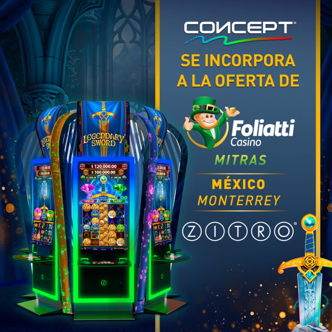 ZITRO SORPRENDE EN FOLIATTI CASINO MITRAS CON CONCEPT
