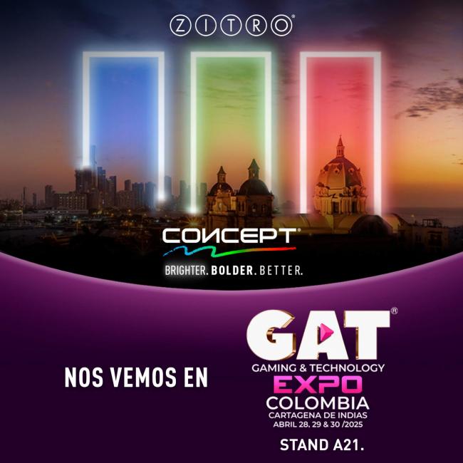 Zitro Presentará Nueva Tecnología y Juegos en GAT Expo 2025