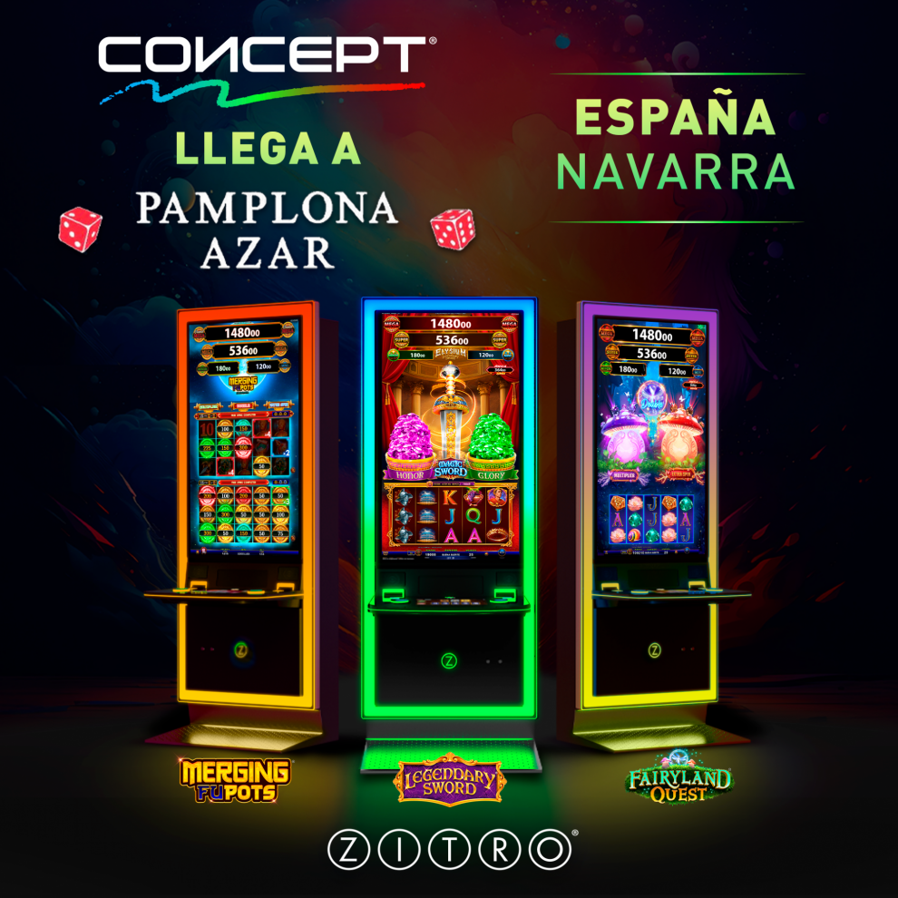 Zitro transforma Pamplona Azar en un espectáculo de luz y juego con su línea Concept