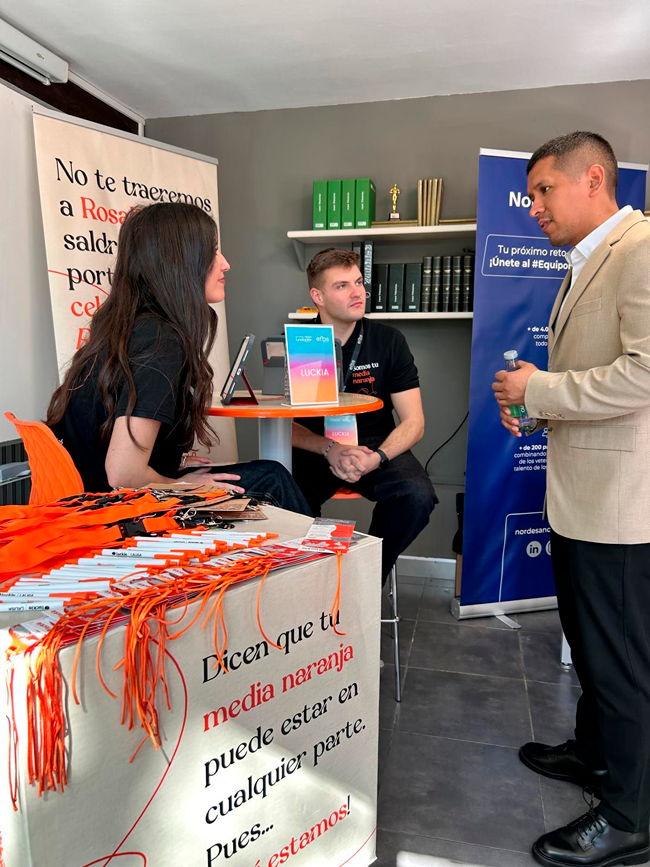 Luckia apuesta por el talento emergente en la feria Young Talent de EF Business School