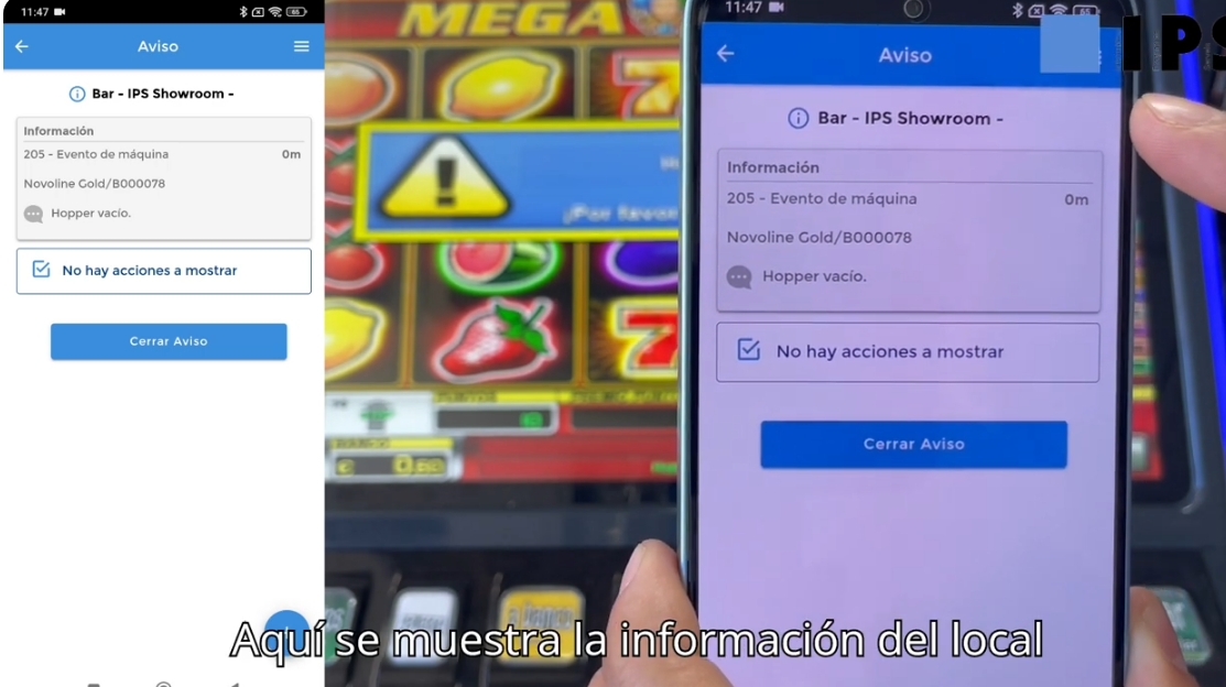 Mañana: IPS presenta en directo su sistema de notificaciones