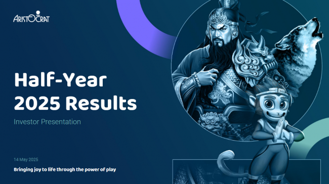 Aristocrat posts A$733 million NPATA in H1 2025 driven by Interactive and mobile content growth