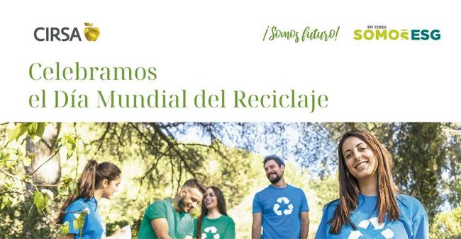 CIRSA refuerza su compromiso con la sostenibilidad en el Día Mundial del Reciclaje