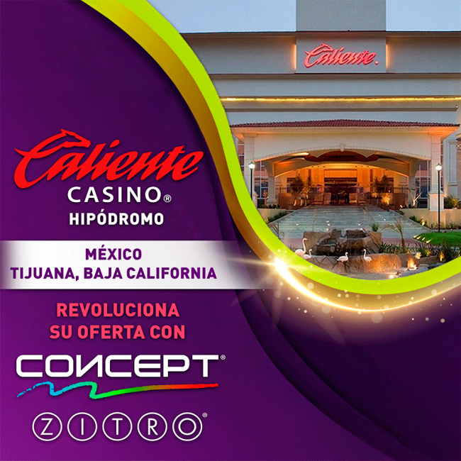 Las máquinas CONCEPT de Zitro llegan a Tijuana