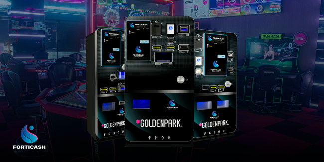 Golden Park refuerza su red de salones con nuevos cajeros Forticash adaptados a cada necesidad 