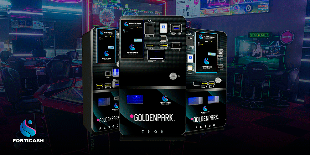 Golden Park refuerza su red de salones con nuevos cajeros Forticash adaptados a cada necesidad 