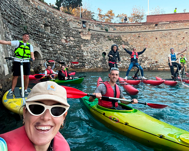 Greentube inaugura nueva oficina en Ceuta con una jornada de team building acuático