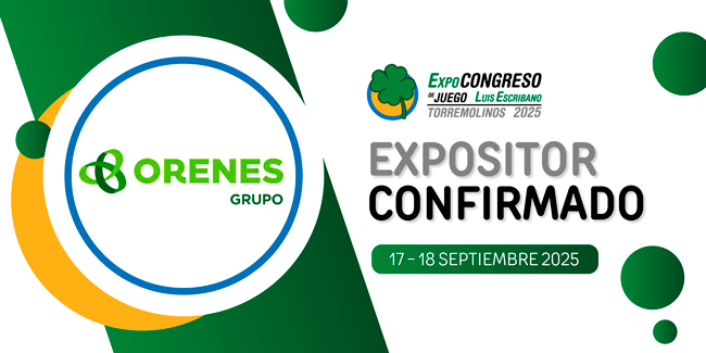 Grupo ORENES será expositor y patrocinador destacado en el ExpoCongreso de Juego 2025