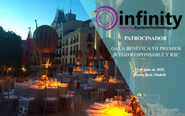 Infinity Gaming IMPULSA los VII Premios al Juego Responsable y RSC
NUEVO PATROCINADOR