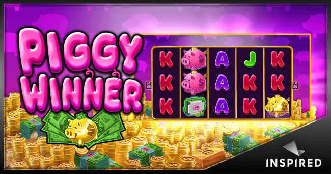 Inspired lanza Piggy Winner, su nueva slot para retail