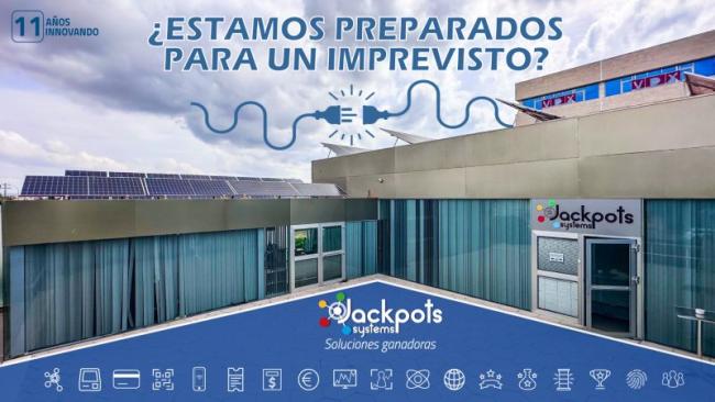 Jackpots Systems garantizó soporte continuo durante el apagón del 28 de abril