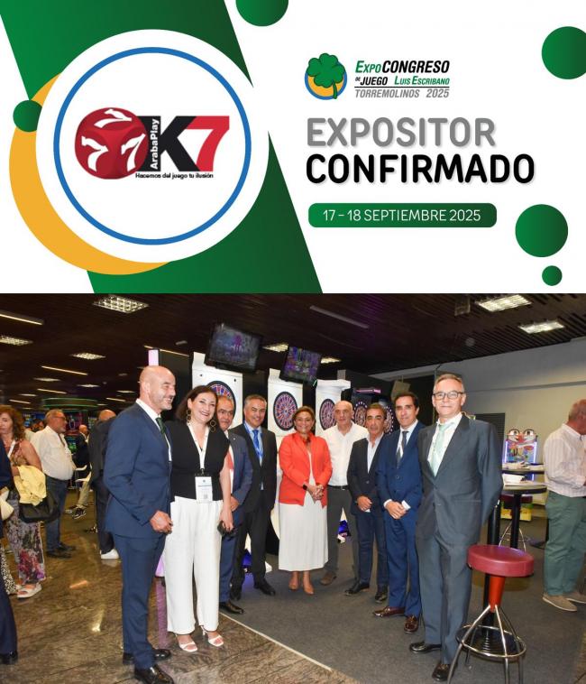K7 ArabaPlay presentará en el ExpoCongreso Luis Escribano sus nuevas máquinas deportivas 