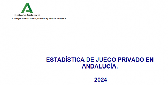 Andalucía constata crecimiento generalizado del juego privado salvo en casinos.