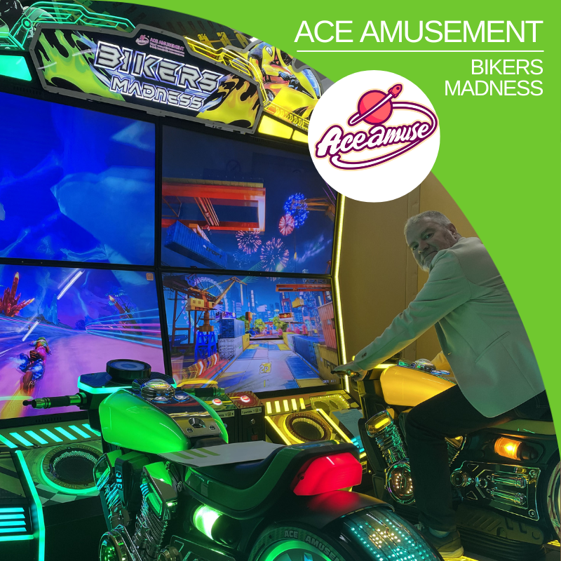 MGA Arcade presenta Bikers Madness, el simulador de motos que llega “a lo grande”