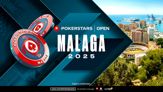 PokerStars Open Málaga 2025: 1 M € garantizados y agenda de ocio en la Costa del Sol