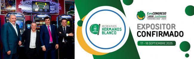 Recreativos Hnos. Blanco, expositor en ExpoCongreso 2025