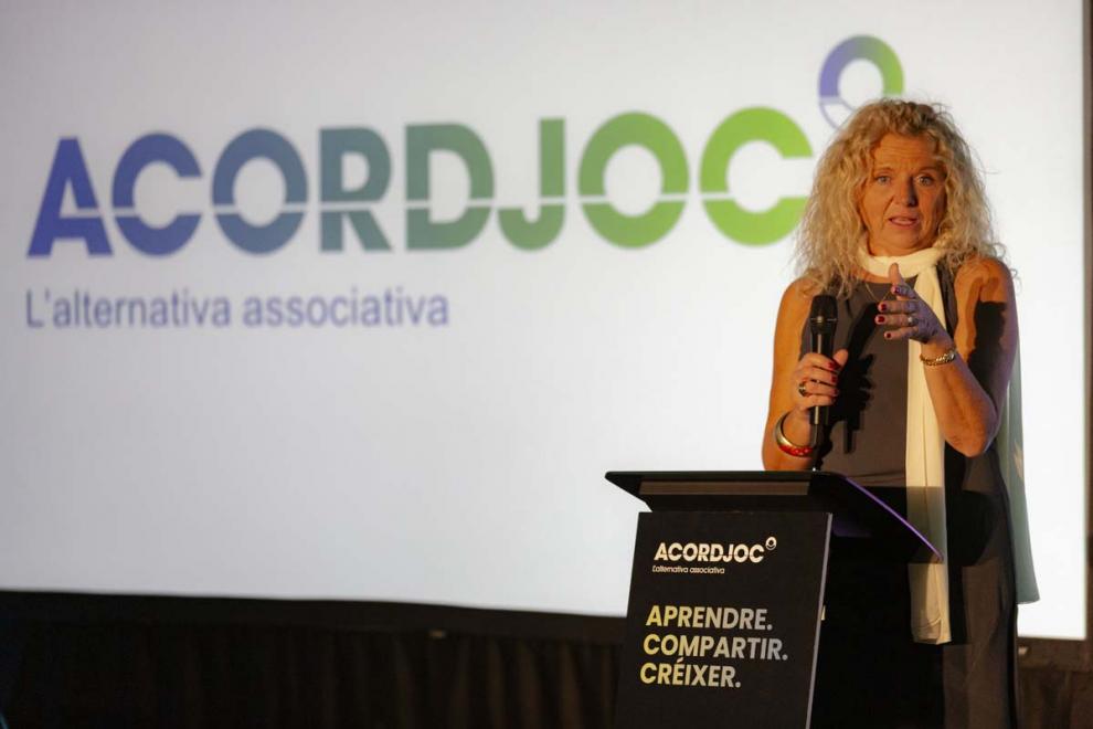 Rosa Riera, directora de ACORDJOC, agradece el apoyo tras la pérdida de Joan Devesa