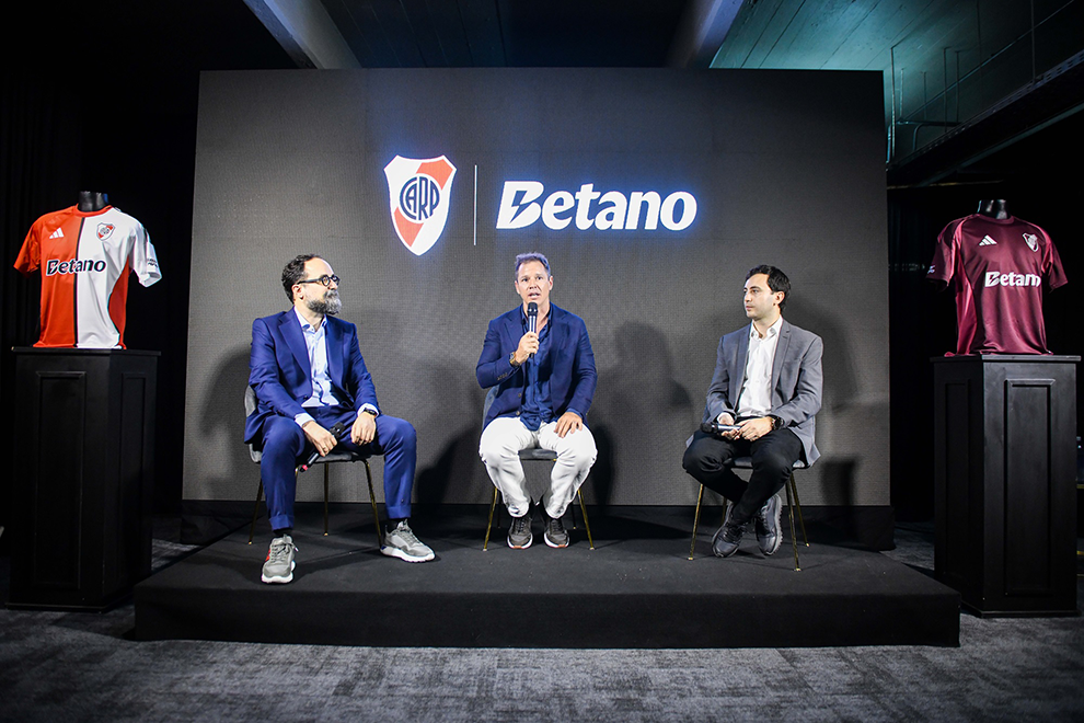 Betano se convierte en main sponsor del argentino River Plate