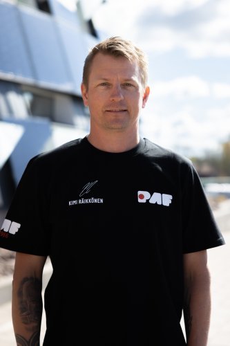 Kimi Räikkönen, campeón mundial de Fórmula 1, se une a Paf